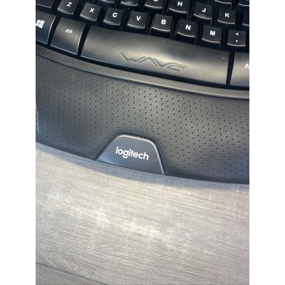 Logitech K350 Comfort Wave Wireless Keyboard ONLY - No Dongle Y-R0053 820-002546 - Picture 3 of 10